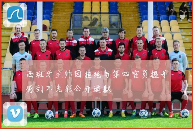 西班牙主帅因拒绝与第四官员握手感到不光彩公开道歉